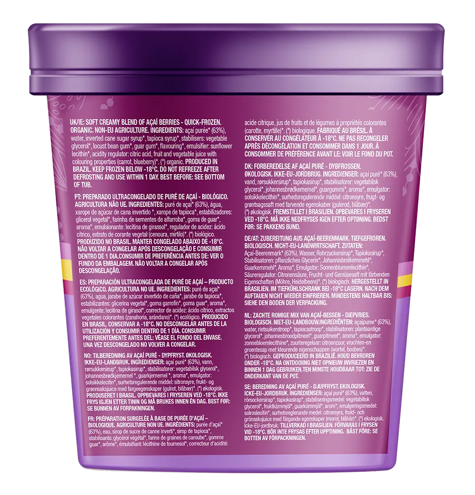 Frozen Scoopable Açaí