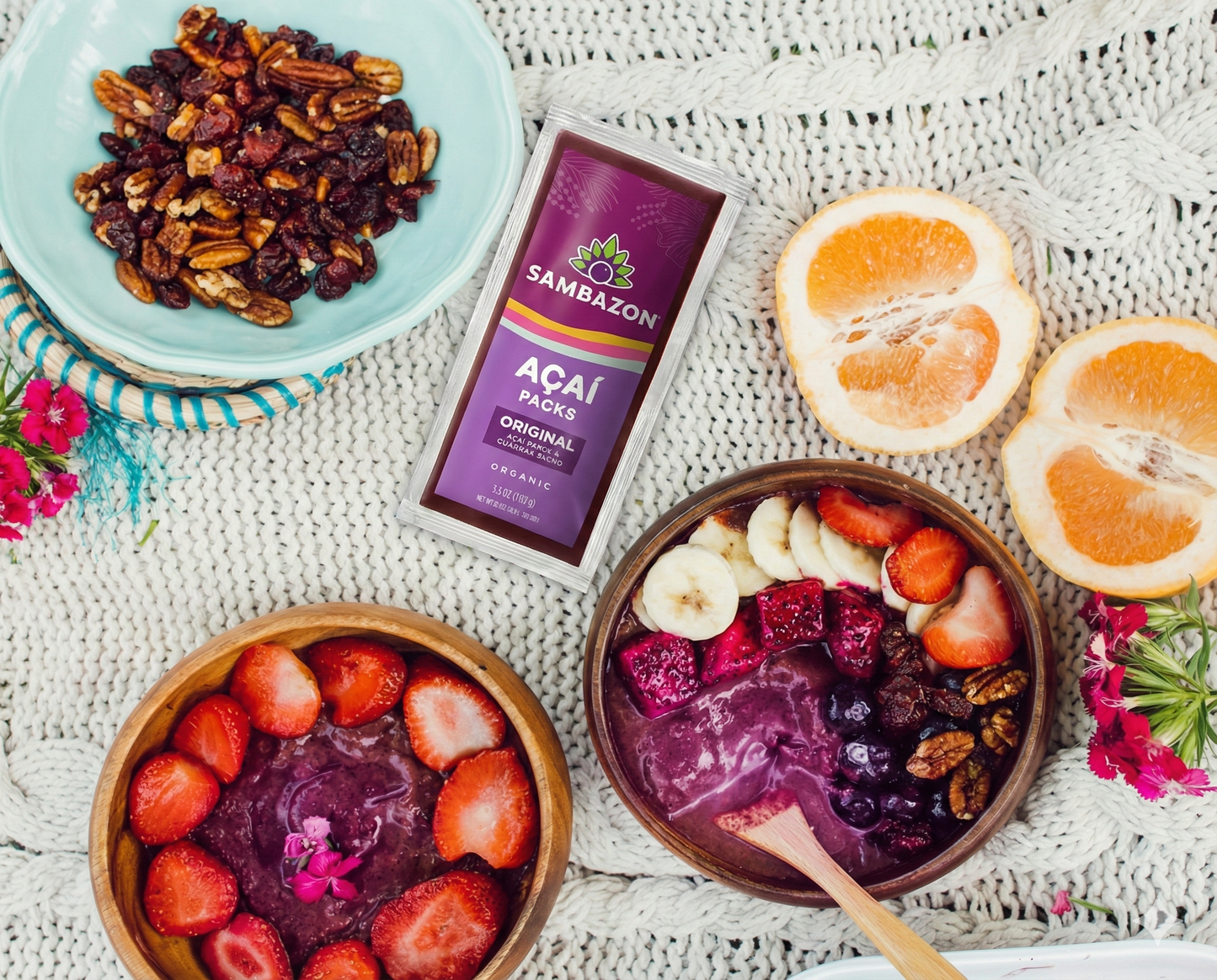 Paquetes de Açaí Congelado Mezcla Original