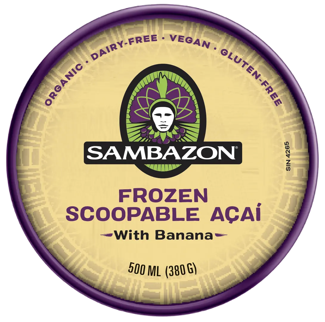 Frozen Scoopable Açaí Banana