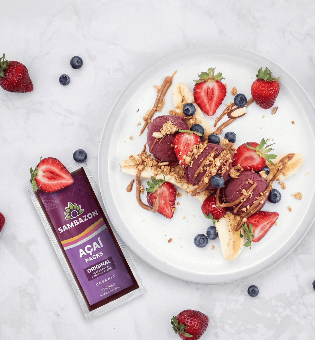 Açaí Nice Cream Banana Split