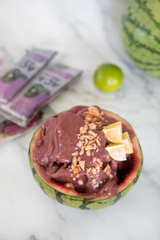 Watermelon Açaí Smoothie Bowl