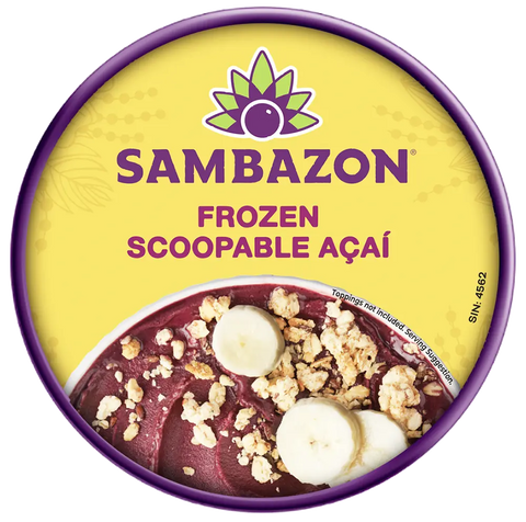 Frozen Scoopable Açaí Banana