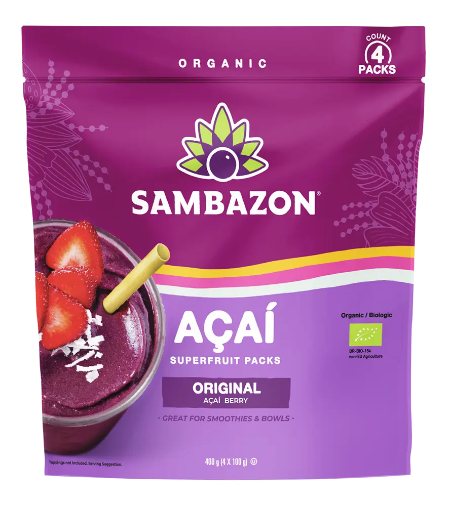 Paquetes de Açaí Congelado Mezcla Original