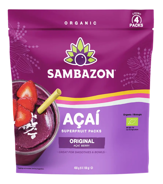 Paquetes de Açaí Congelado Mezcla Original