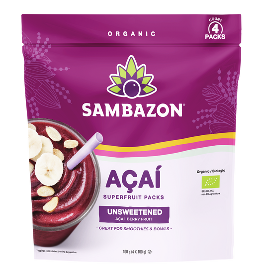 Frozen Açaí Packs – Unsweetened