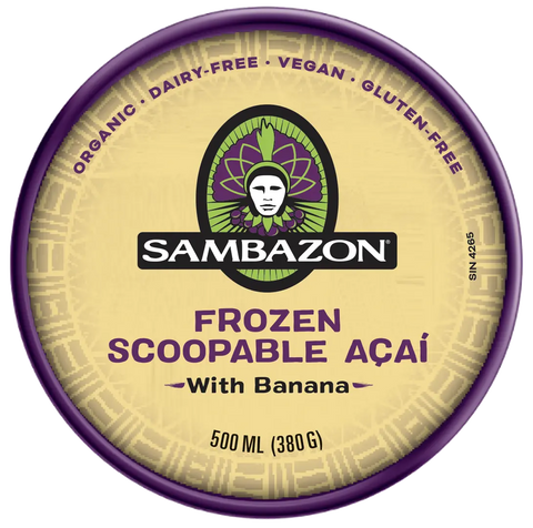 Frozen Scoopable Açaí Banana