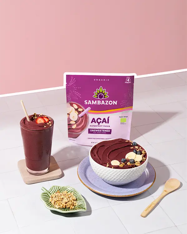 Acai Products - Puree Packets, Ready to Eat, and Frozen Scoopable Açaí ...